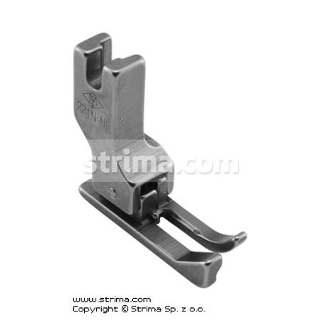 Compensating needle feed foot, left 1.6mm, narrow