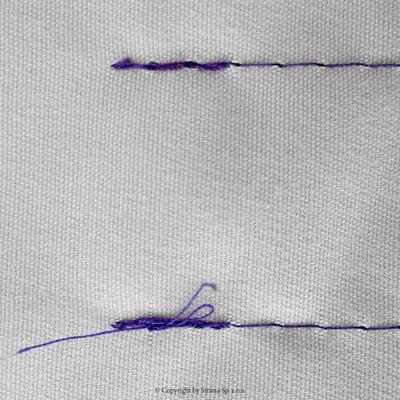 Stopka obcinająca nitkę z prowadnikiem prawym 6,4mm