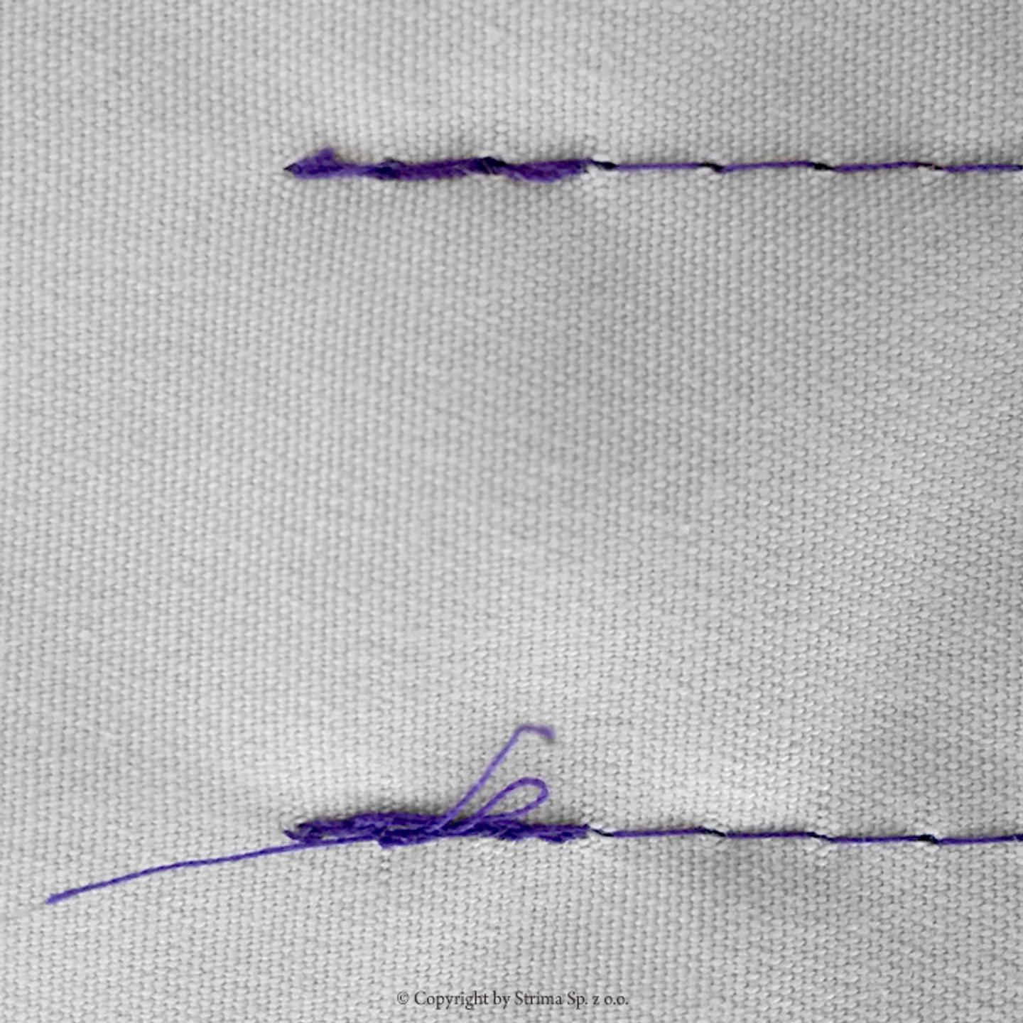 Thread trimming foot