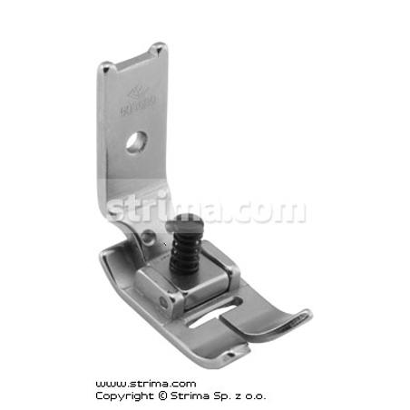 Foot for zigzag max 10mm with adjustable runner angle