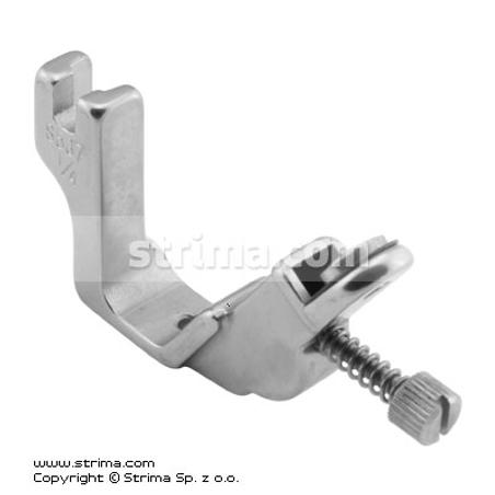 Elastic shirring foot 6.4mm with adjustable tension