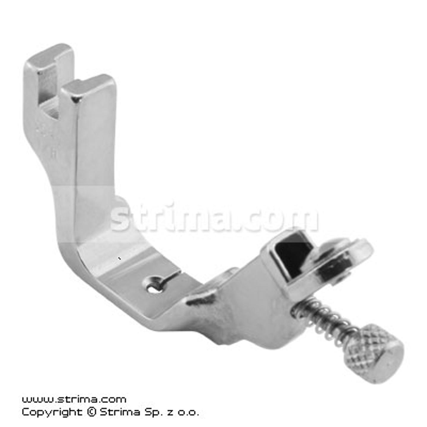 Elastic shirring foot 3.2mm with adjustable tension