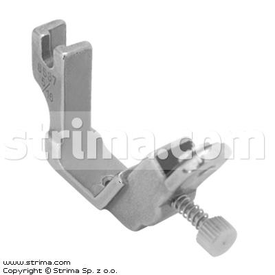 Elastic shirring foot 8,0mm with adjustable tension