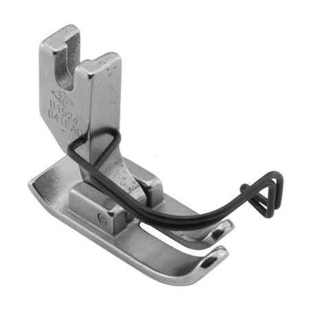 Needle feed foot with needle guard