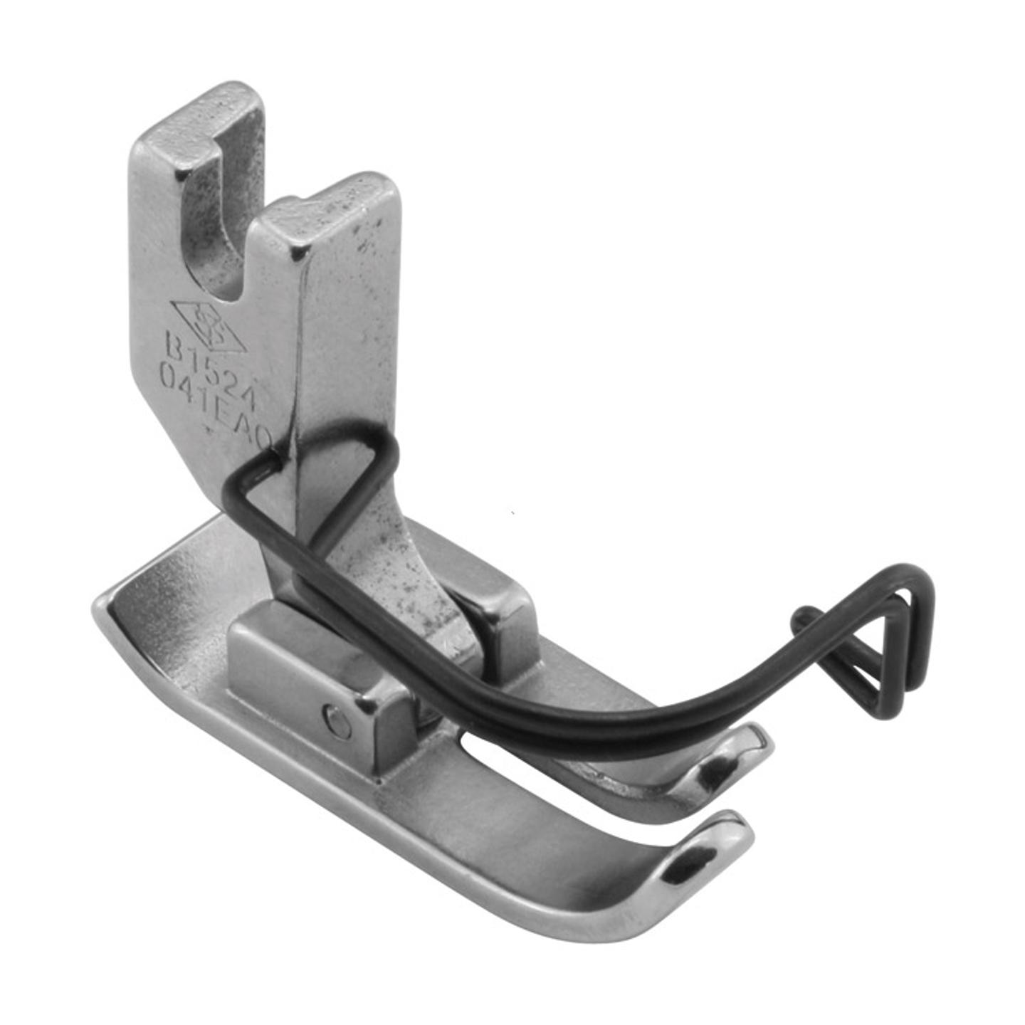 Needle feed foot with needle guard