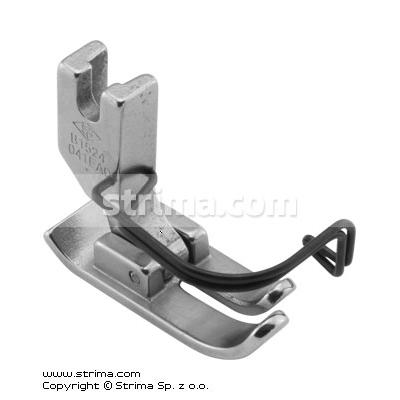 Needle feed foot with needle guard