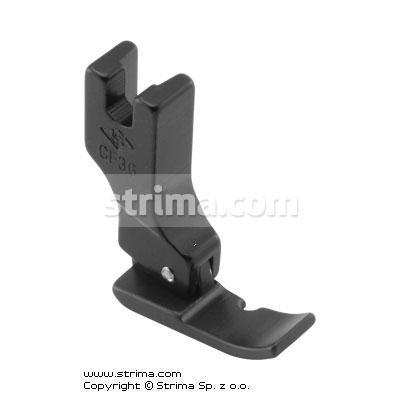 Cording PTFE coated foot, right, runner width 8mm