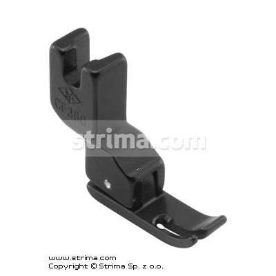 PTFE coated foot, left-side narrowed up to 8mm