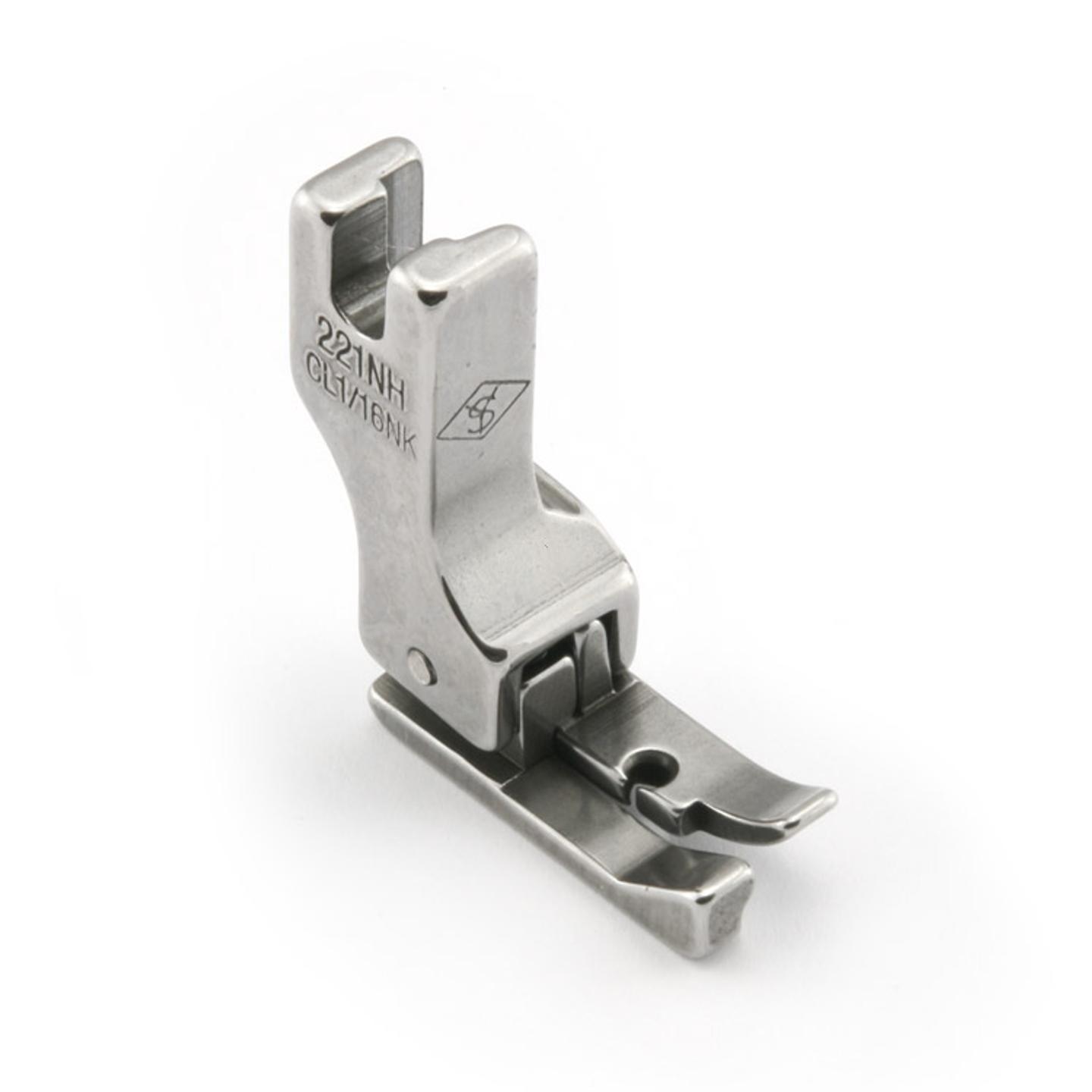 Compensating narrow foot 1,6mm, left, for fine knitwear