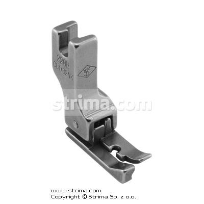 Compensating narrow foot 0.8mm, left, for fine knitwear