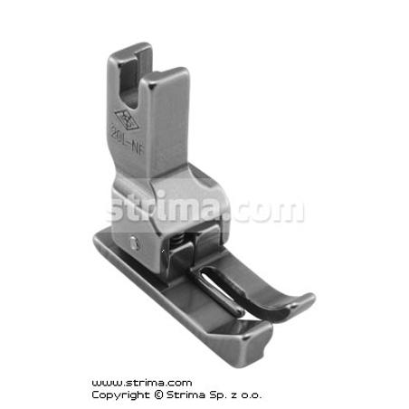 Compensating needle feed foot, left, 2mm