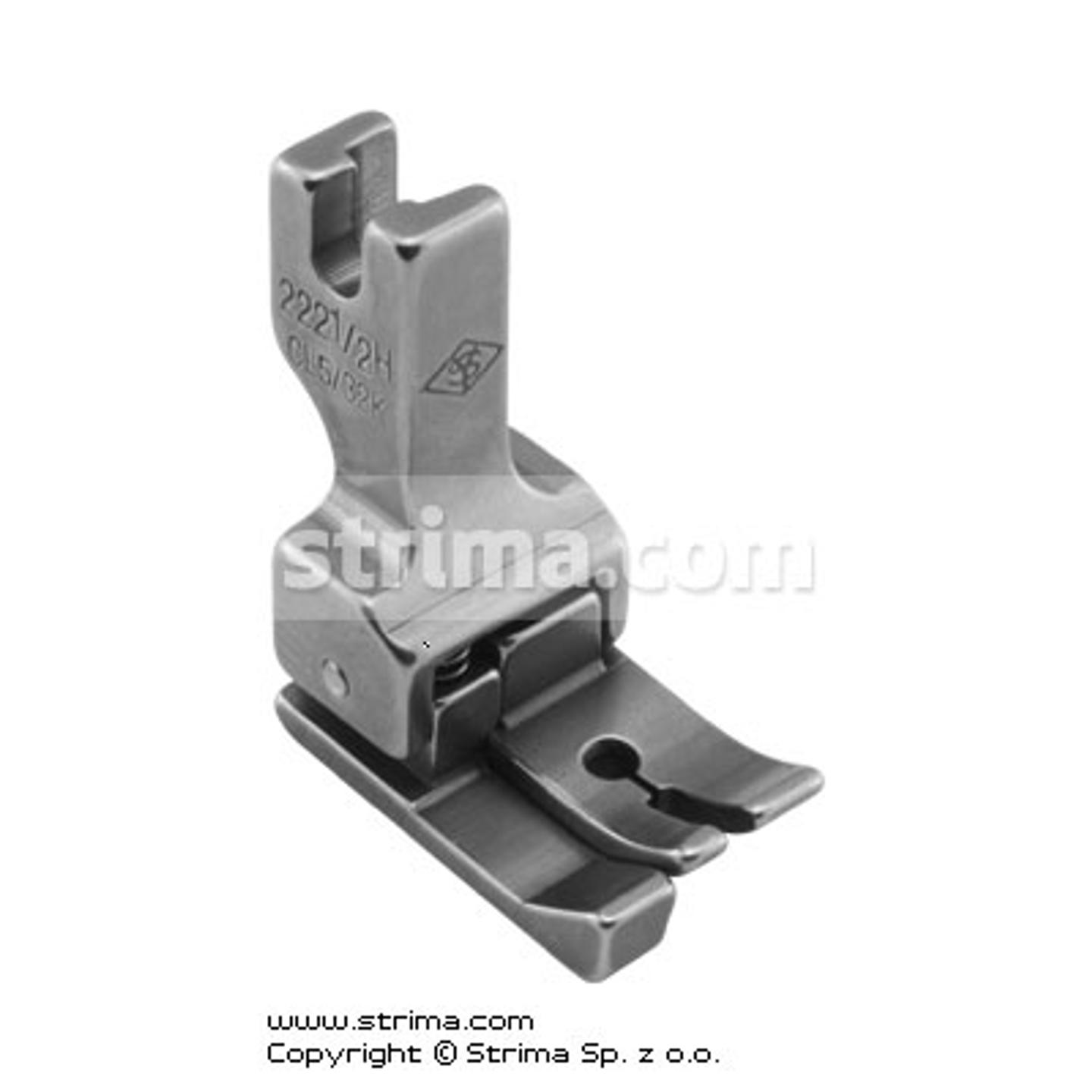 Compensating foot 4.0mm, left, for fine knitwear