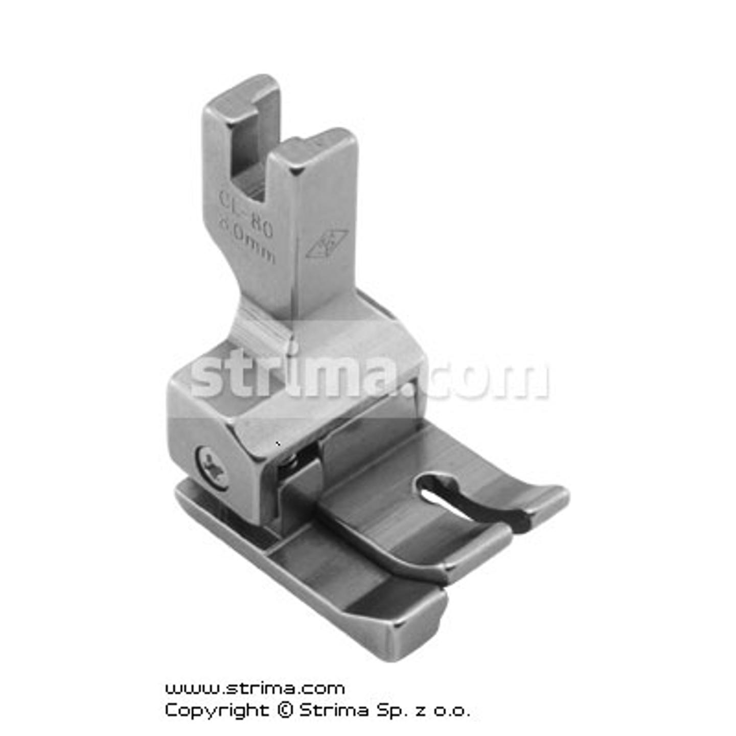 Compensating foot 8.0mm, left