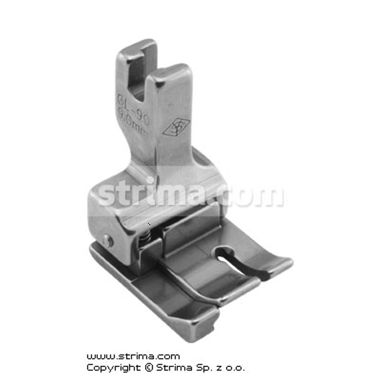 Compensating foot 9.0mm, left