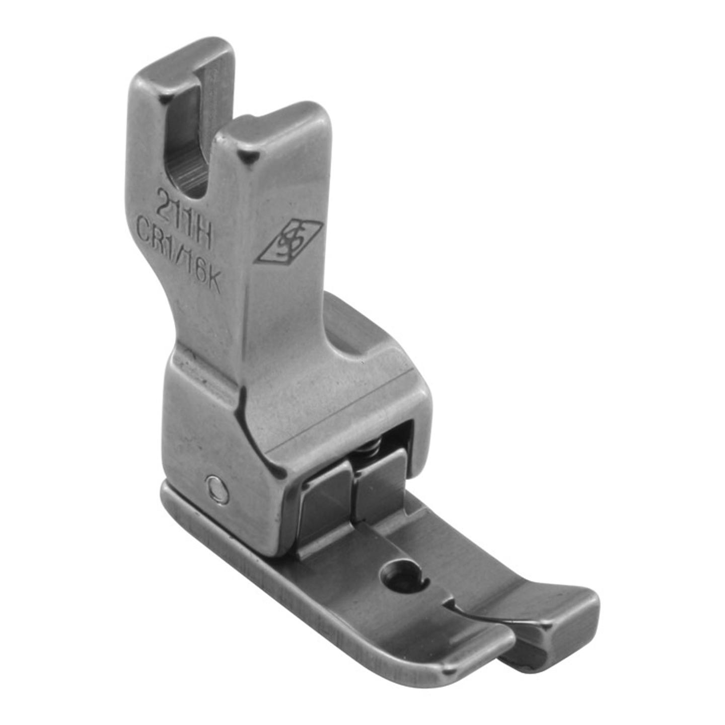 Compensating foot 1.6mm, right, for fine knitwear