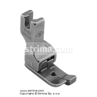 Compensating foot 1.6mm, right, for fine knitwear