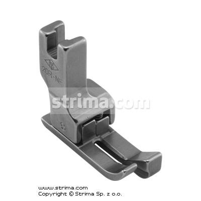 Compensating needle feed foot, right, 2mm