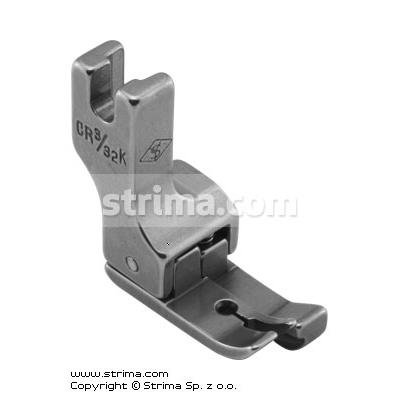 Compensating foot 2.4mm, right, for fine knitwear