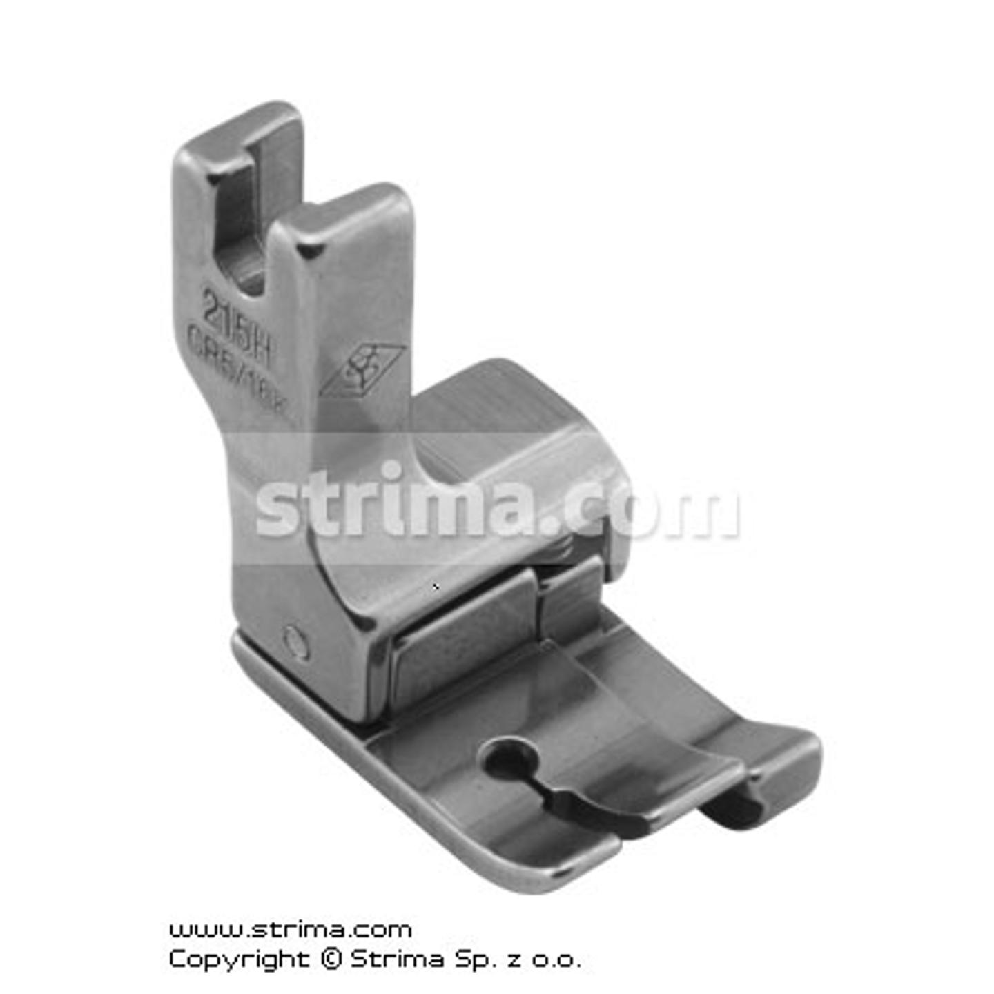 Compensating foot 8.0mm, right, for fine knitwear