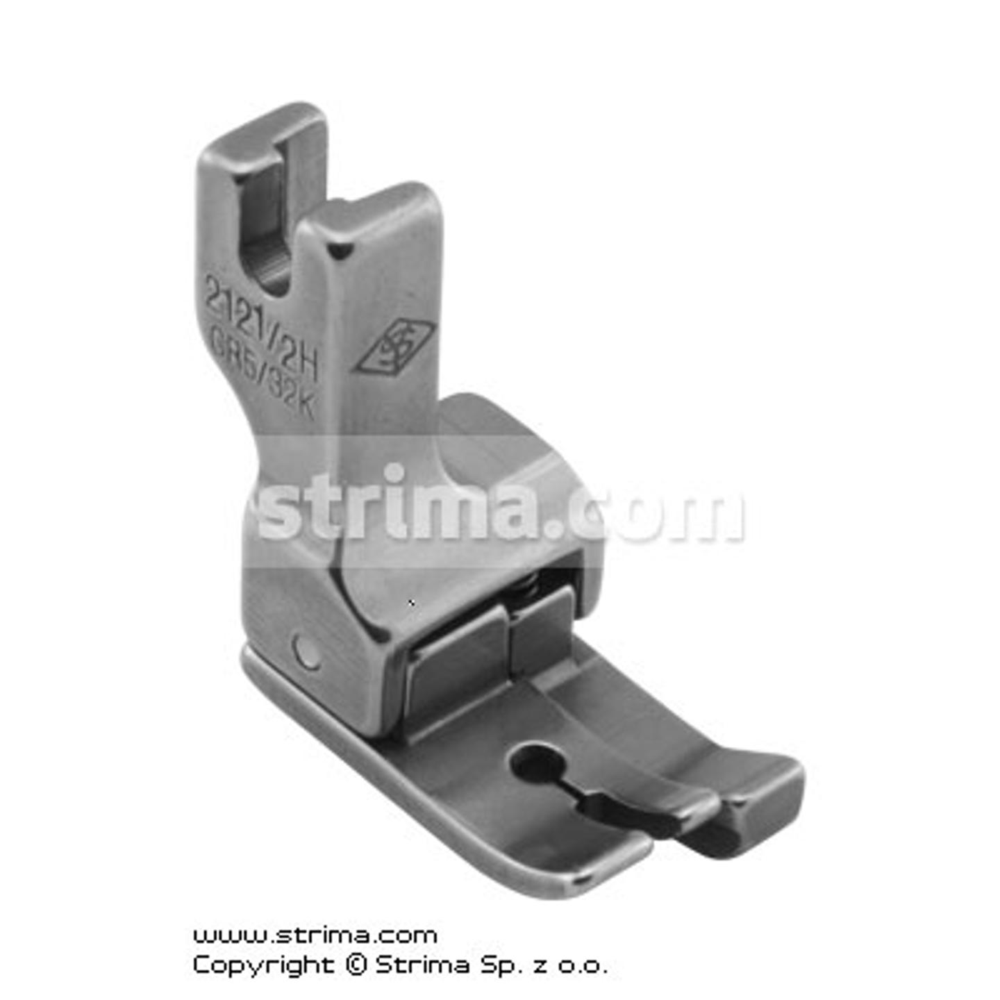 Compensating foot 4.0mm, right, for fine knitwear