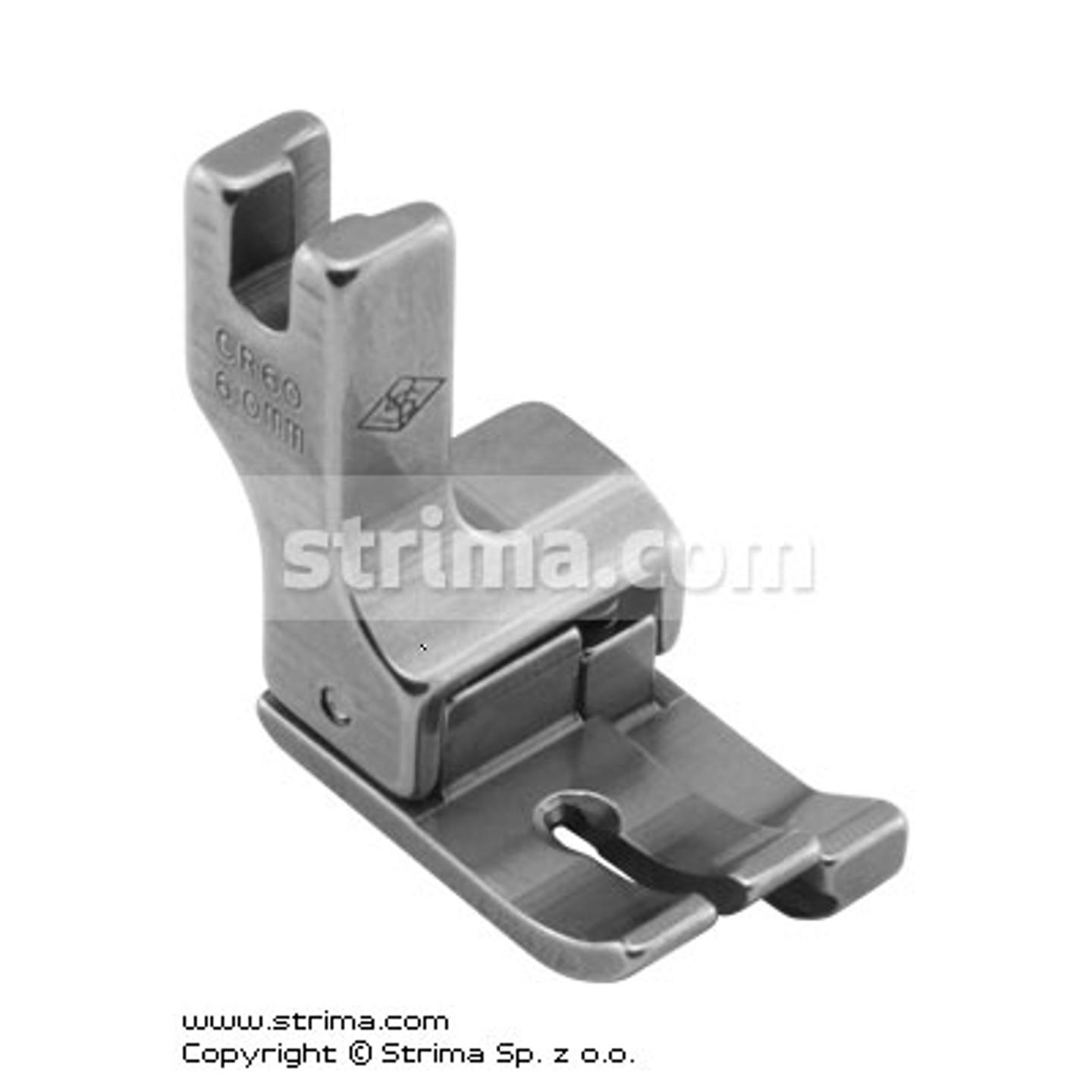 Compensating foot 6.0mm, right