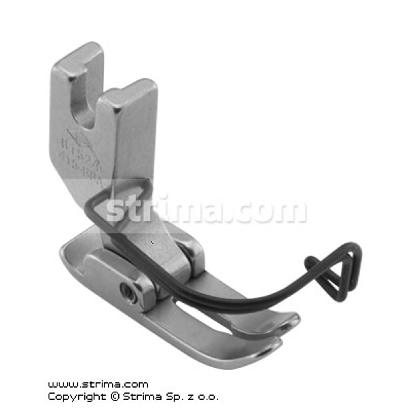 Needle feed foot with needle guard