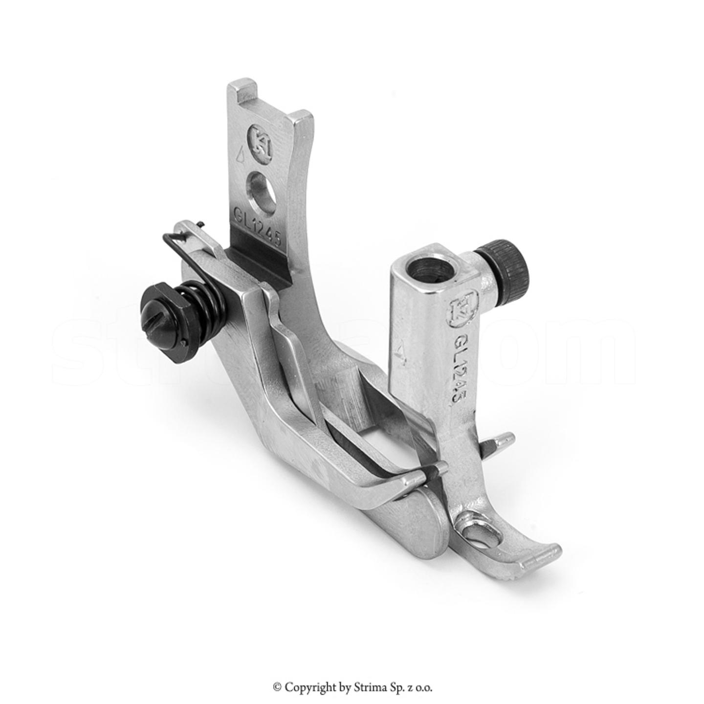 Walking foot set, with left guide 4mm, for TEXI HD FORTE UF, CILINDRO, CILINDRO-B, PFAFF 1245, 335, 345