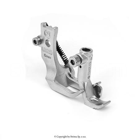 Walking foot set, with right guide 6mm, for TEXI HD FORTE UF, CILINDRO, CILINDRO-B, PFAFF 1245, 335, 345