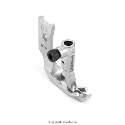 Walking foot set for sewing in zipper for TEXI HD FORTE UF, CILINDRO, CILINDRO-B, PFAFF 1245, 335, 345