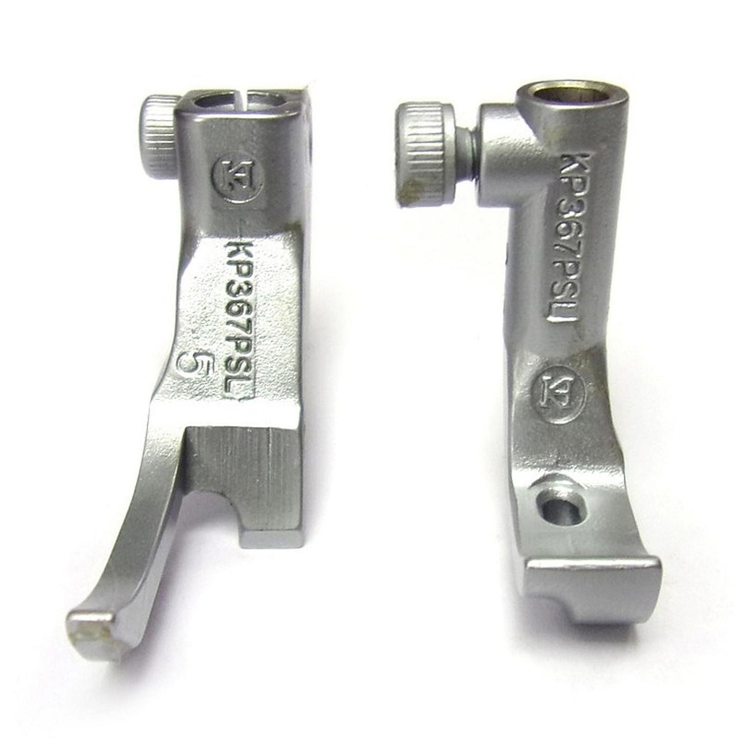 Zestaw stopek do kedry, lewostronny, 4 mm do Durkopp 367, 467, 767, 867, Juki LU-2210, TEXI NOVA, TEXI HD 8