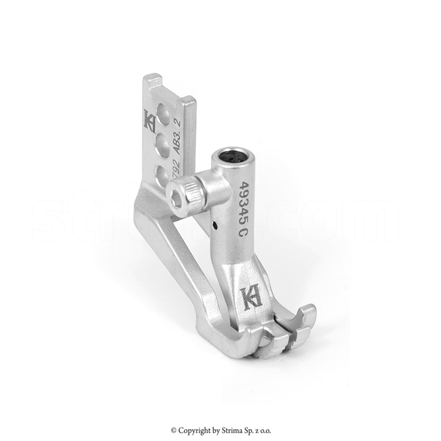 Walking foot set for sewing over cross seam, for TEXI HD FORTE UF, CILINDRO, CILINDRO-B, PFAFF 335, 345, 1245