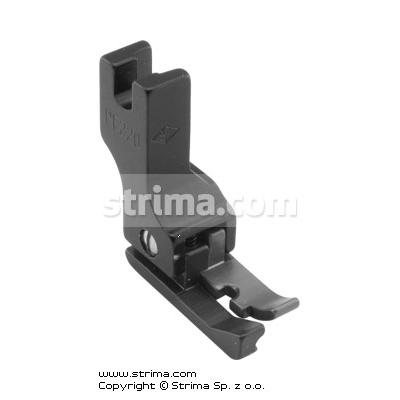 Compensating PTFE coated narrow foot 0.8mm, left, for fine knitwear