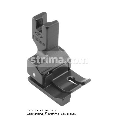 Compensating PTFE coated foot 8.0mm, left