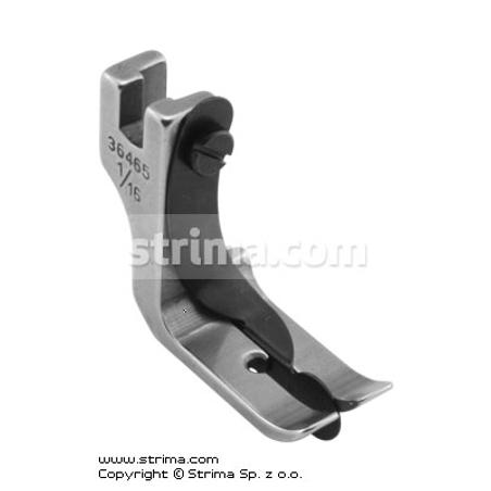 Foot with right sping guide 1.6mm