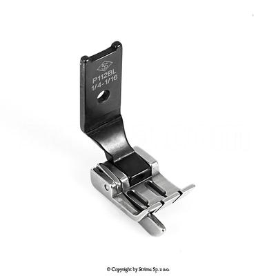 Two needle compensating foot 6,4mm, left, for jeans