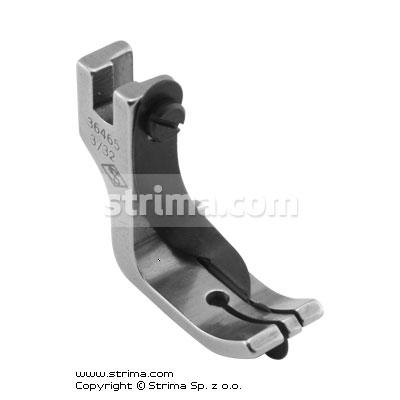 Foot with right spring guide 2.4mm