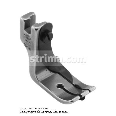 Foot with right spring guide 4.8mm