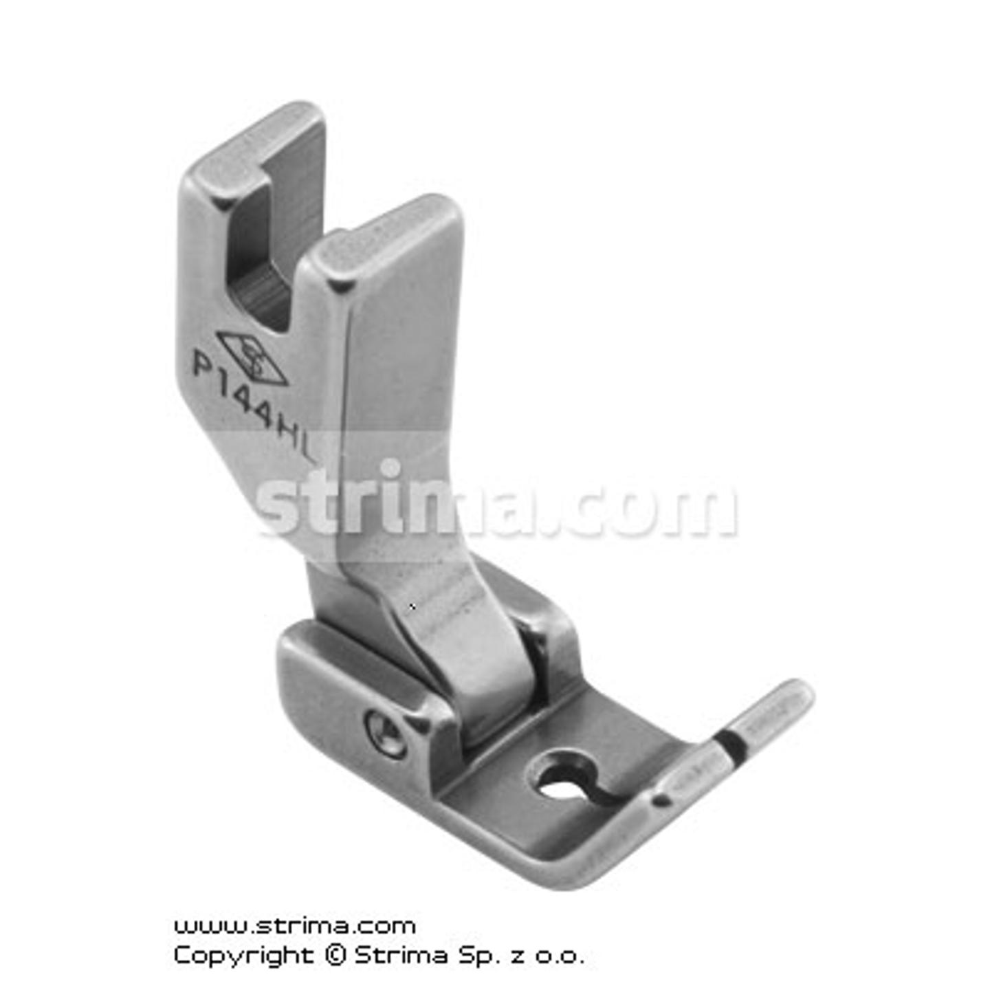 Foot with high runner front and incision