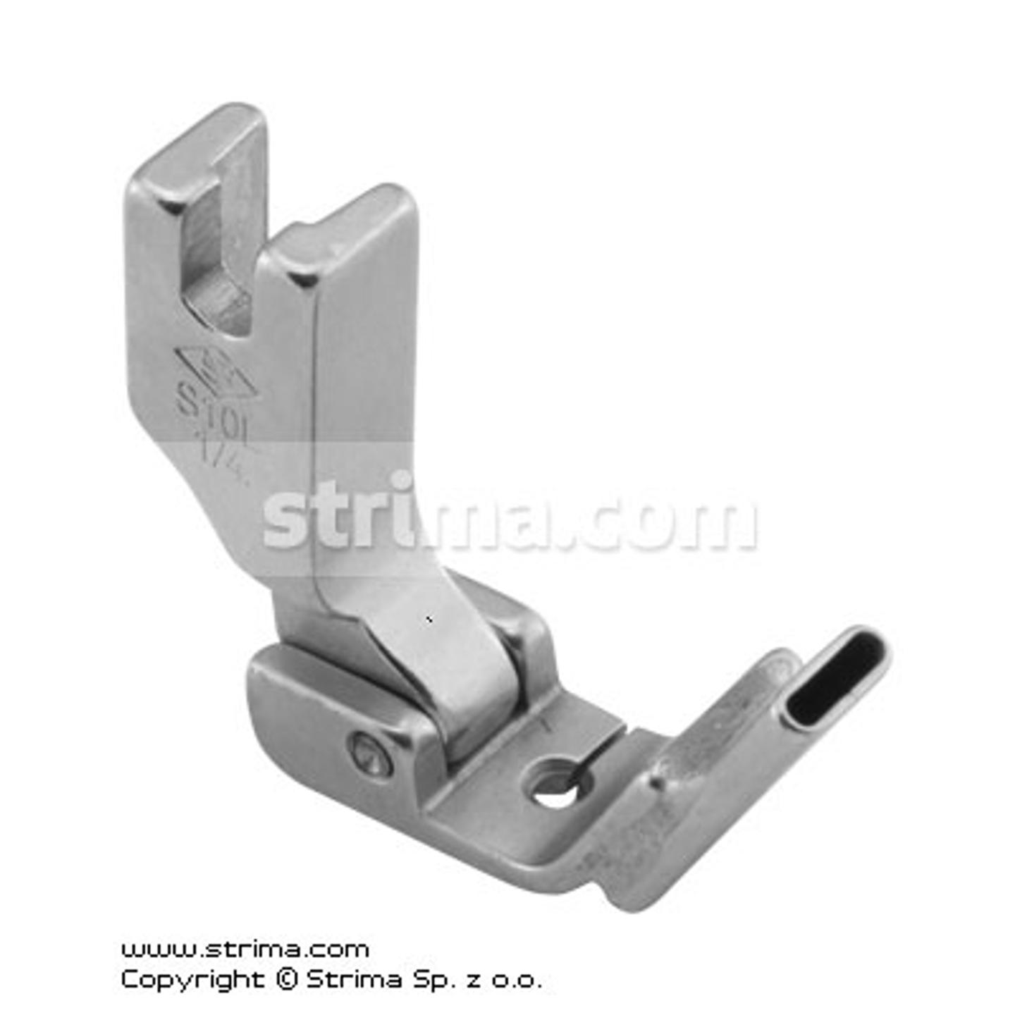 Foot with left tape guide 6.4mm