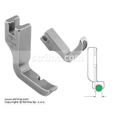 Piping half-foot, right 3.2mm