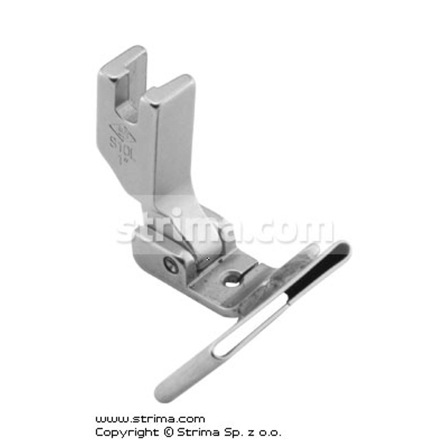 Foot with left tape guide 25.4mm