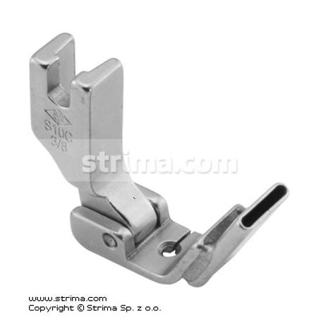 Foot with central tape guide 9.5mm