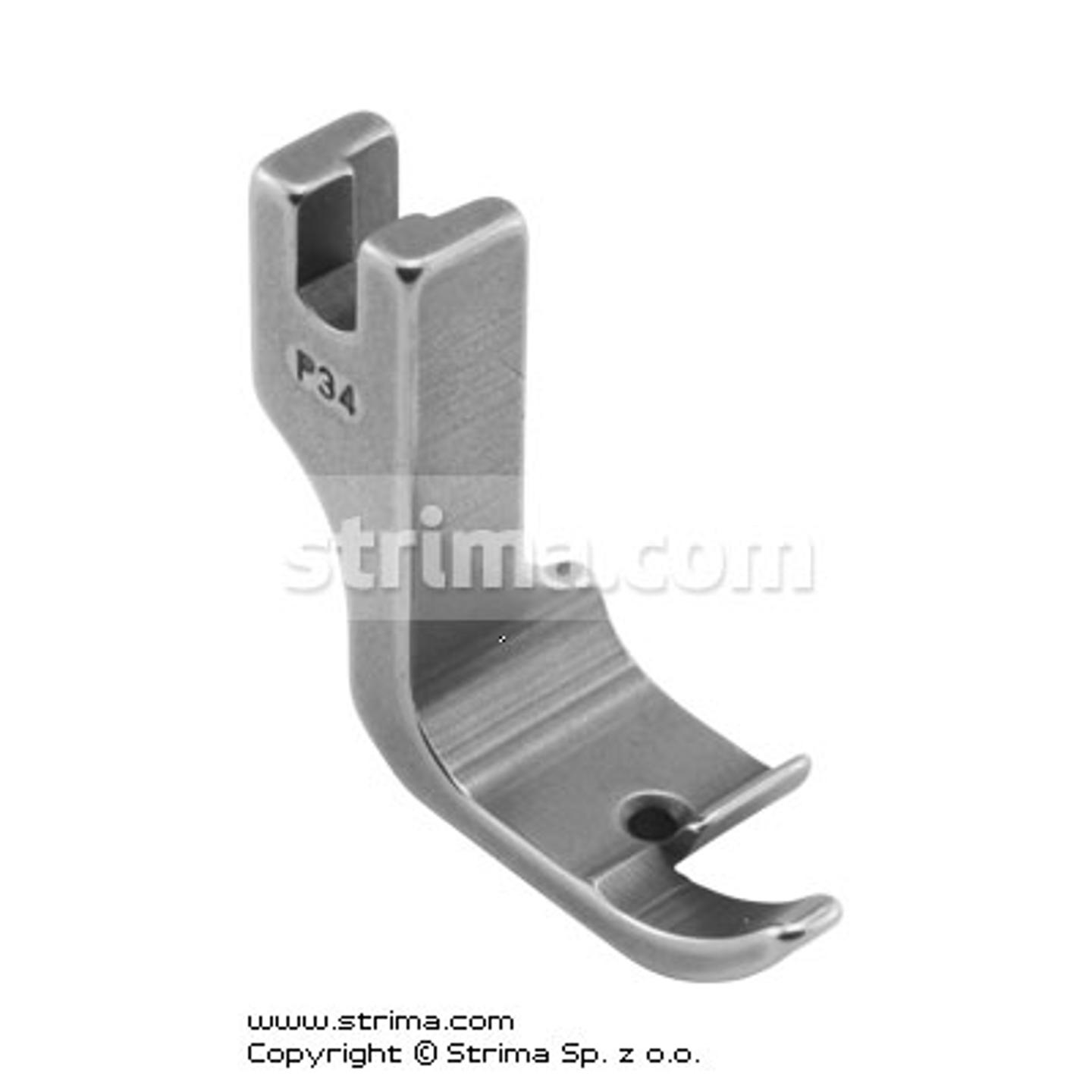 Foot for binders and hemmers