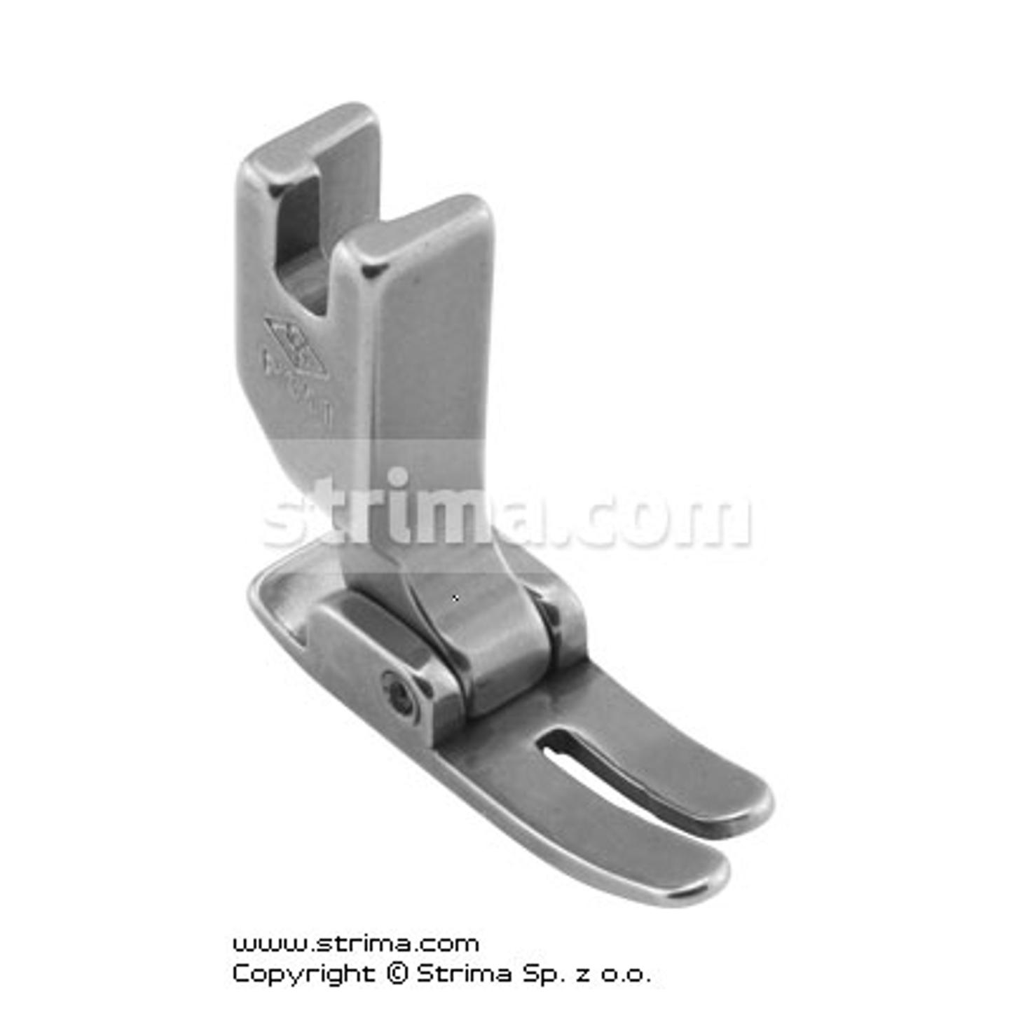 Standard foot for lockstitch machine with longer runner's rear