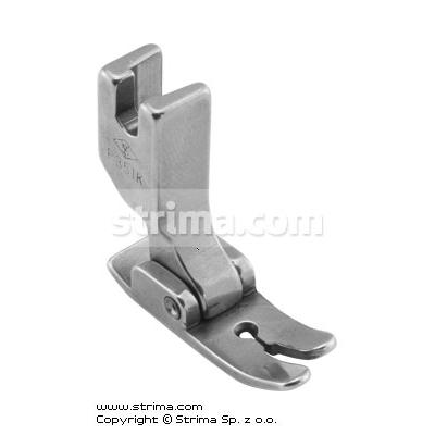 Foot for lockstitch machine for fine knitwear