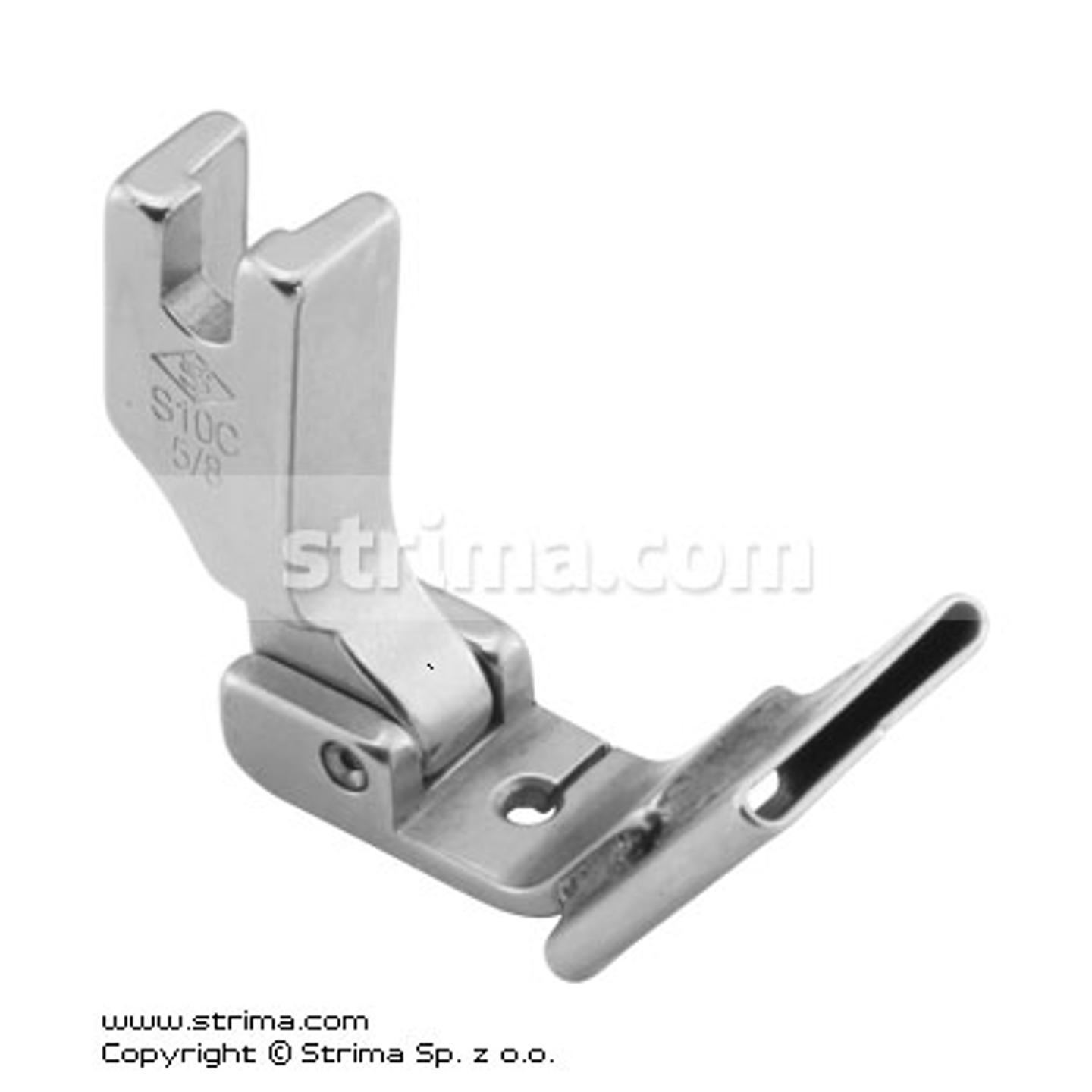 Foot with central tape guide 16.0mm