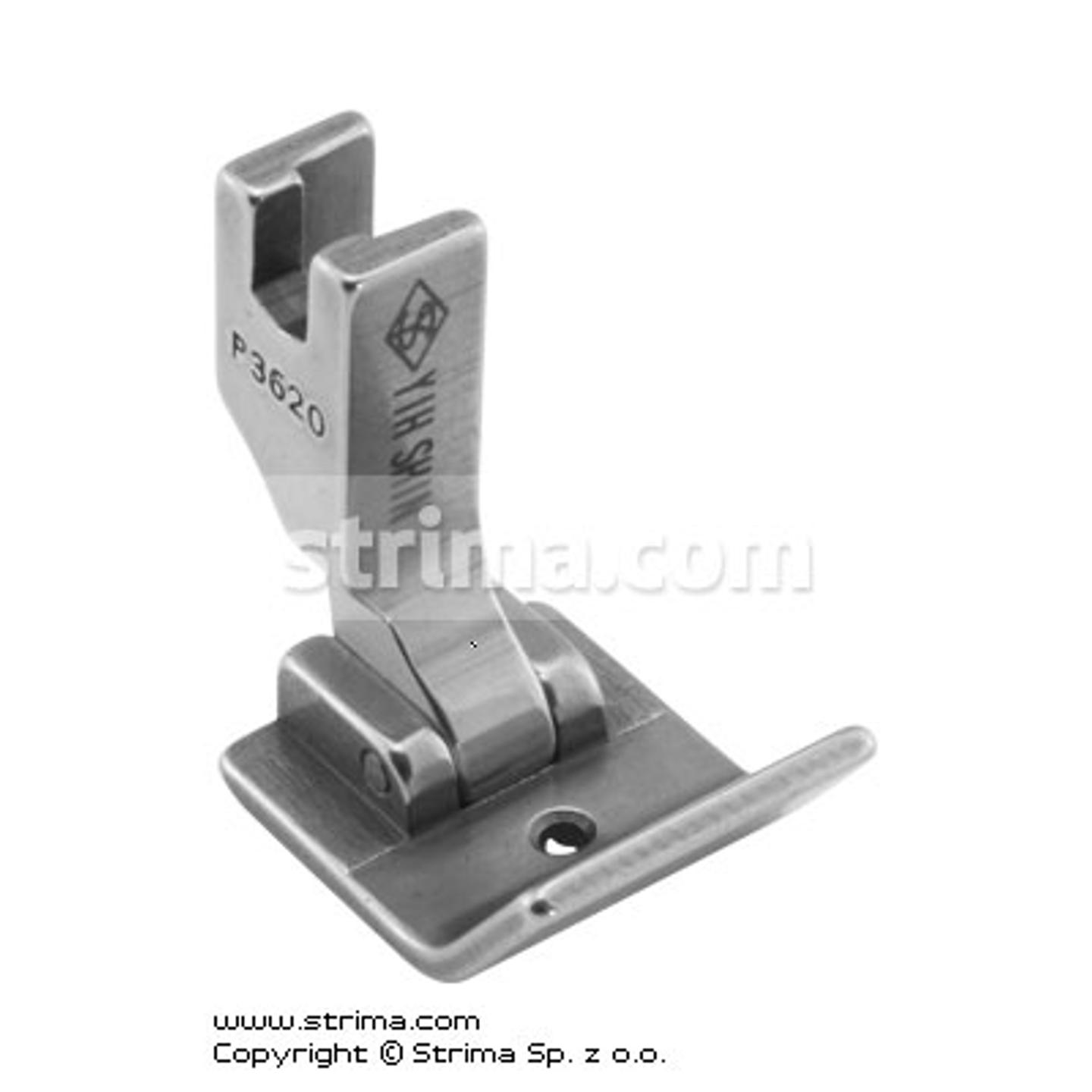 Foot for hemmers, runner width 20.0mm