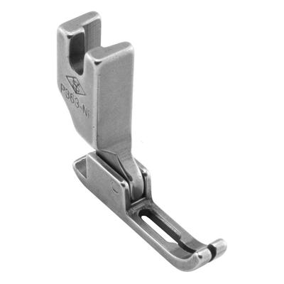 Zipper needle feed foot