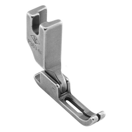 Zipper needle feed foot