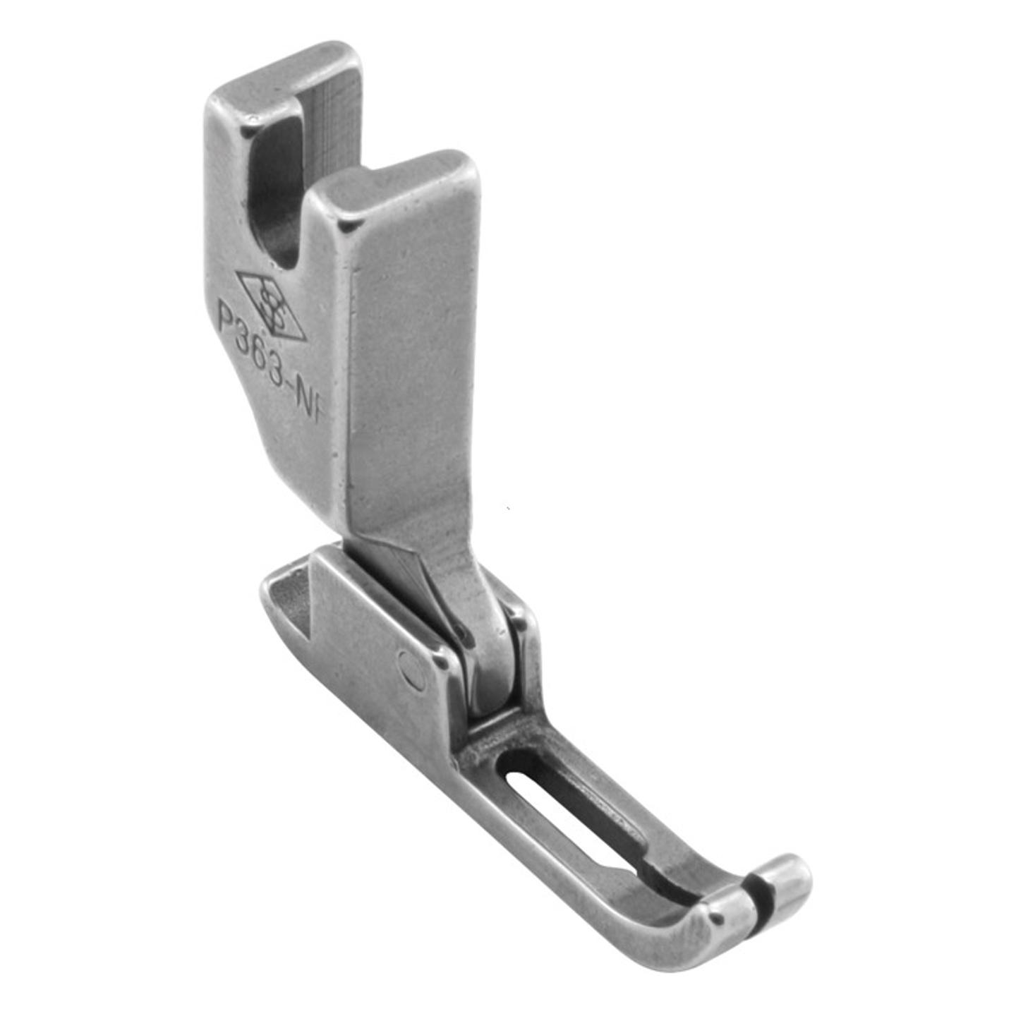 Zipper needle feed foot